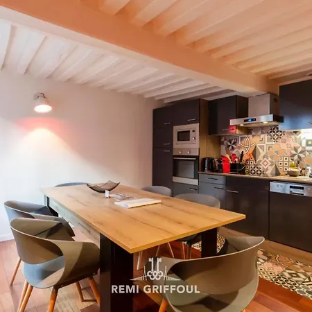 Le Reve D'alice Charming Duplex 80 M 4 People Heart Of アパート オンフルール